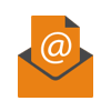 orange icon newsletter